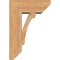 Ekena Millwork Legacy Slat Smooth Bracket w/ Offset Brace, Western Red Cedar, 7 1/2"W x 18"D x 26"H BKT0806X18X26LEC06SWR - alternate 2